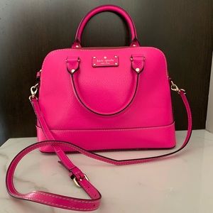 Kate Spade Pink Crossbody Handbag!